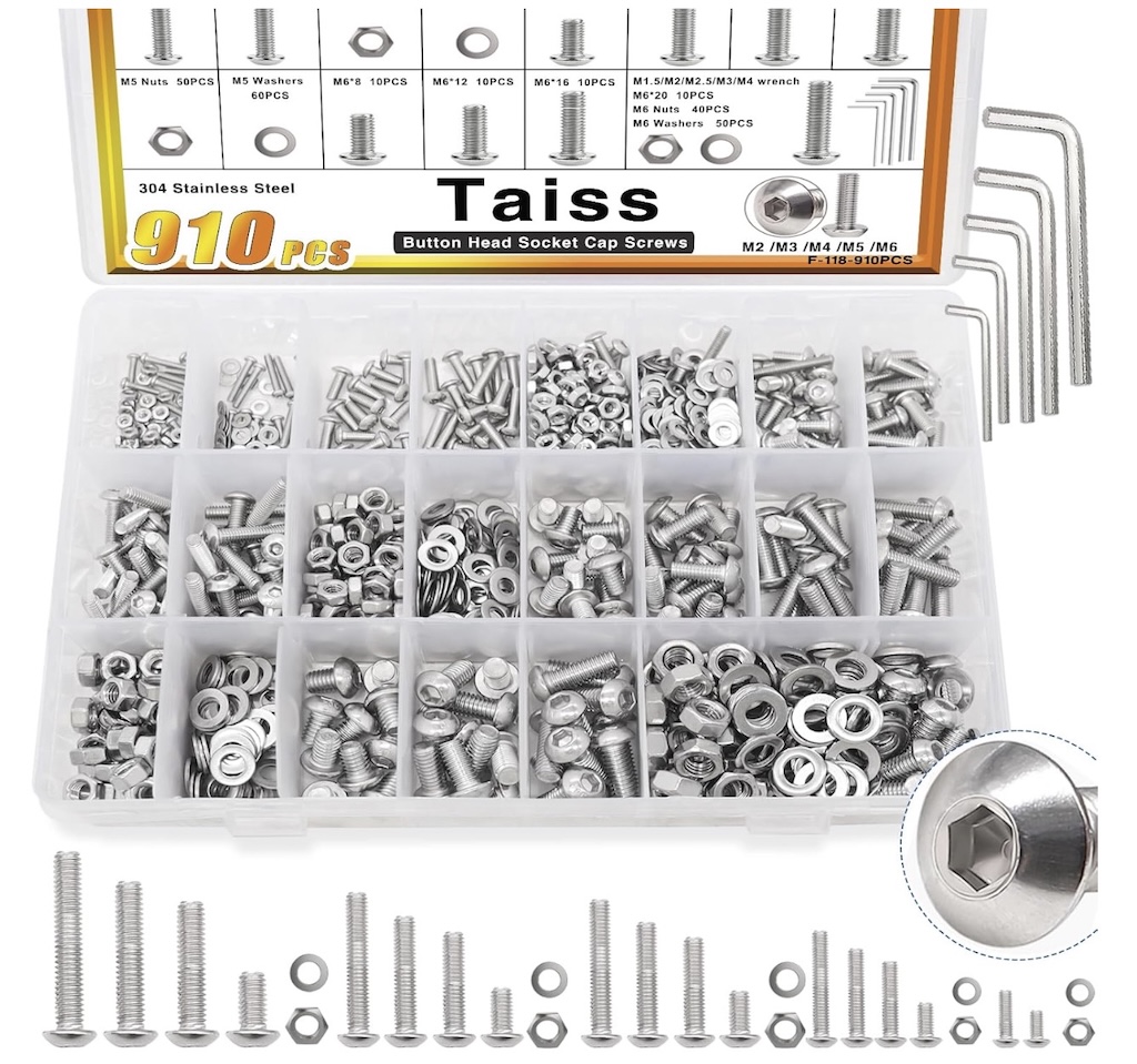 3dTypicalMetricAssortmentStainless
