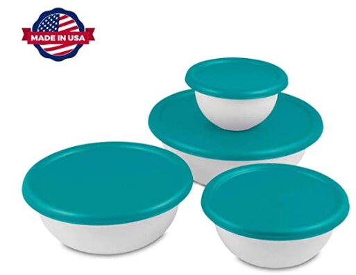 BPA-free Mixing bowl set with lids