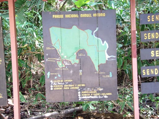 SIgn in middle of nowhere..