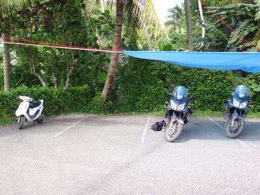 Bike and scooter parking