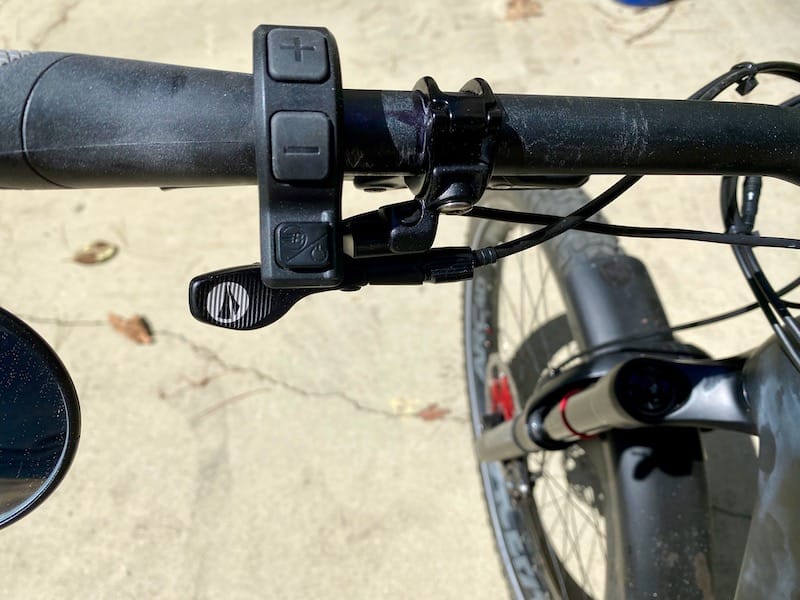 SDG Tellis dropper remote installed on MMX clamp