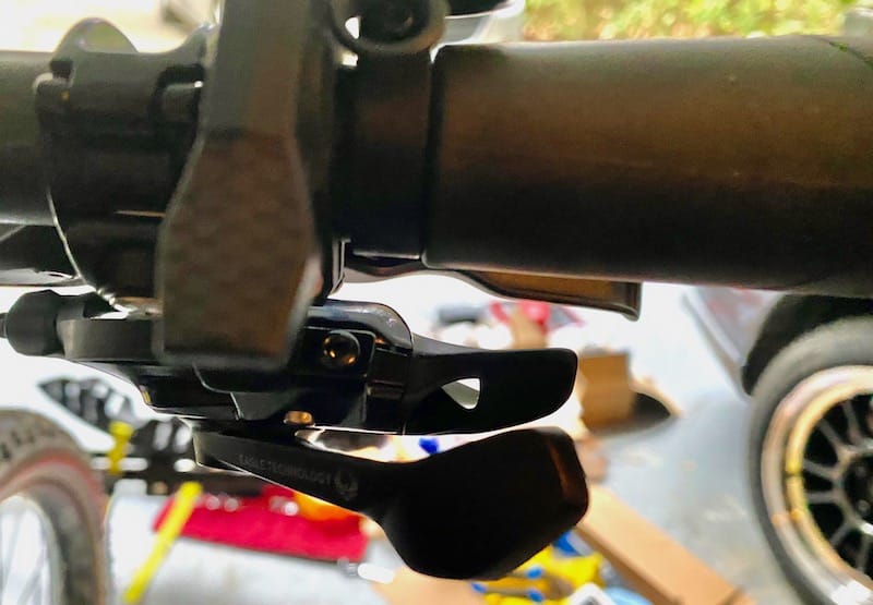 GX shifter installed on MMX mount