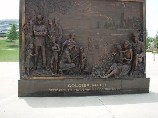 Soldiers Field Monument
