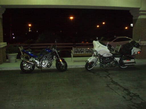 Parked for the night