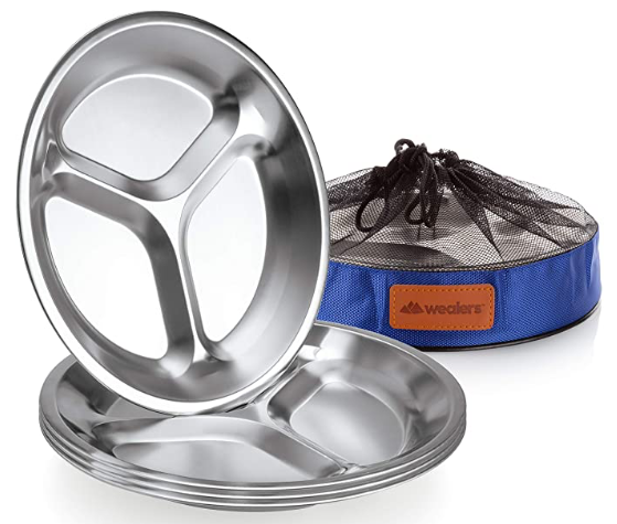 Plates Wealers9-8inch-sectioned