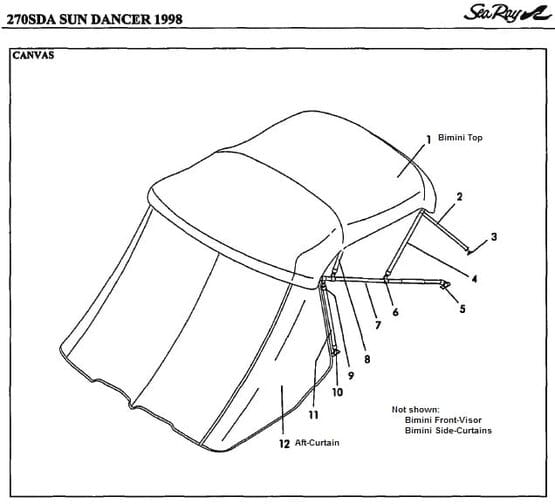 Sea Ray_270-Sundancer_1998_1_parts-manual-canvas-drawing_Bimini-Top_Bimini-Aft-Curtain-med